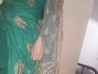 Indian Bhabhi groans in sheer pleasure as she gets her taut cunt pulverized in various positions