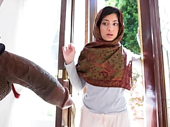 Nadia Ali & Jovan Jordan get ultra-kinky with each other as they help the hijab-dressed in teenage to the surroundings