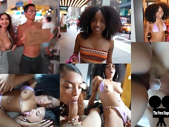 Witness The Pornography Vlogs, black superstars, get their cock-squeezing cooters plowed in public by a dangled dark-hued guy