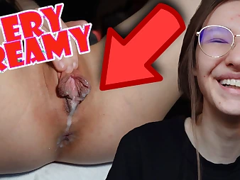 Extreme Mature Vagina: 18yo Bony Teenage Frigs Herself to Splatter!