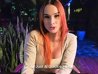 Abella Olsen gets her bubble tokus drilled by a stranger in a public caff shower