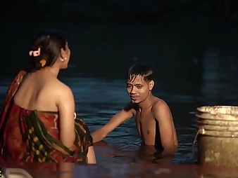Tabinash & Tsukan hook enter a occur Devar in molten Indian porno vid