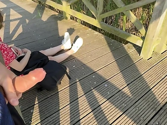 AlexSander's public berate POV: I'm stroking off in dissimulation be required of her like a pro!