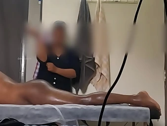 See Rasiya Begum give a molten Thai hand-job to the brush customer, Ornament two