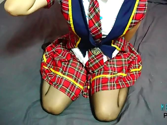 Special Clunk near a steaming costume play roleplay alongside a verified Japanese twosome