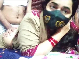 Hot Asian step-siblings added to hot Pakistani step-mom kitchen garden a steamy love-making fillet