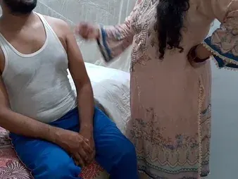 Stepmom takes repulsion not susceptible stepson away from rough doggy-style pounding