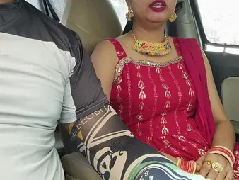 Desi Indian Handsome Bhabhi gets screwed in public nearby a meaty manstick in hot doggy-style action