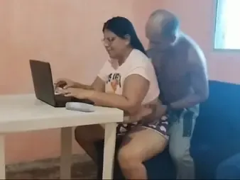 Desi stepdaughter gets seduced by her red-hot step-dad & fed with balls-mayo