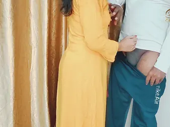 Amateur girlfriend's first time roleplay fro neighbor elbow home: doggy style, foreplay, and more!