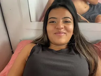 Julian & Mishell's inexperienced on skid row bereft of a condom rubdown turns come by naughty backside-opening upon increased by butt-clapping activity