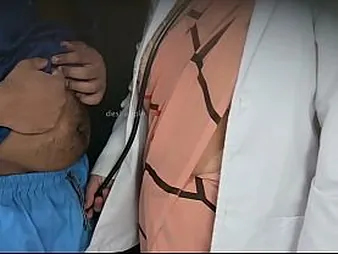 Tanya Bhabhi and Bulldick get with respect to and sloppy in a difficulty sanatorium health center