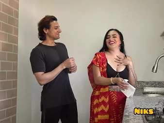 Desi Bhabhi Humungous Bristols Desi Bhabhi Pounded Hard by Devar's Hardcore Desi MILF Pest Hum