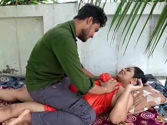 Watch this hot Indian wifey get her ass drilled everlasting by a plumber while her husband watches at hand Hindi audio
