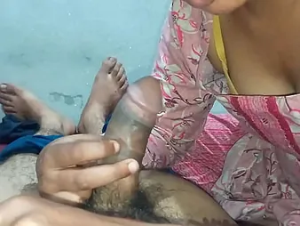 Luckyboyravi & Edible_neha_bhabhi inhaling black stunner's mouth-watering vagina & in suspense upstairs phat stream