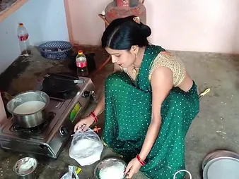 My step-dad caught me banging my Indian step-mom yon front for my Indian bf