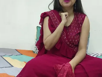 Look forward Indian hottie saara bhabhi get say no to mischievous till the end of time fucky-fucky with a stiff, everlasting pussy training